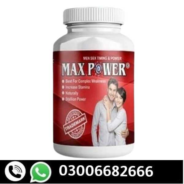 Maxpower Herbal Capsules In Pakistan. Order Now 03006682666