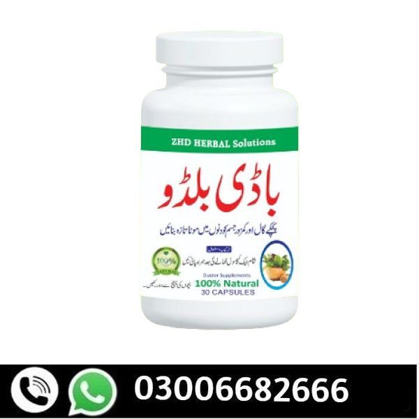 Order Now Original Body Buildo Weight Gain Capsule in Pakistan.