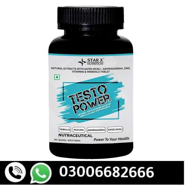 Testo Power 90 Tablets Price In Pakistan. Order Now