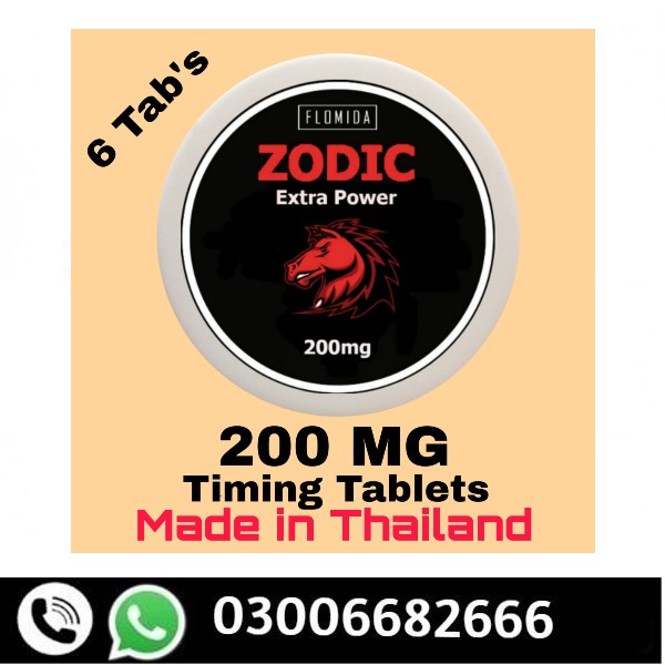 Zodic 200MG Tablets Price in Pakistan