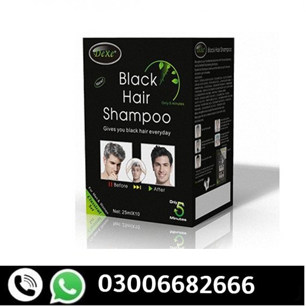 Dexe Black Hair Color Shampoo Price in Pakistan in pakistan