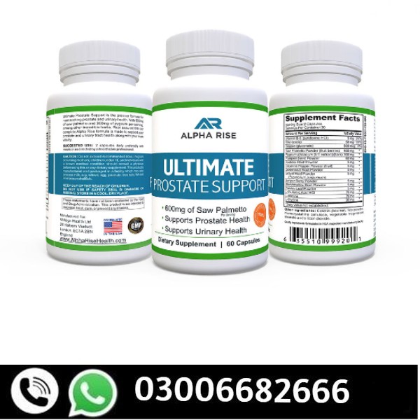 Alpha Rise Ultimate Prostate Support In Pakistan