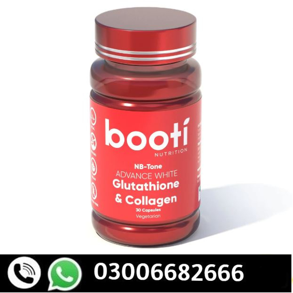 Booti Glutathione & Collagen Capsules in Pakistan